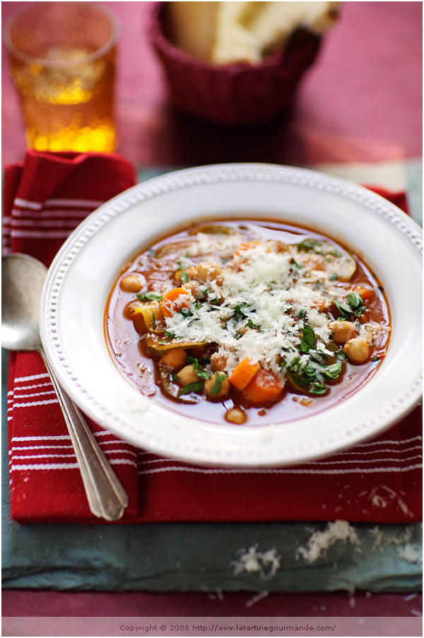 chickpea tomato soup